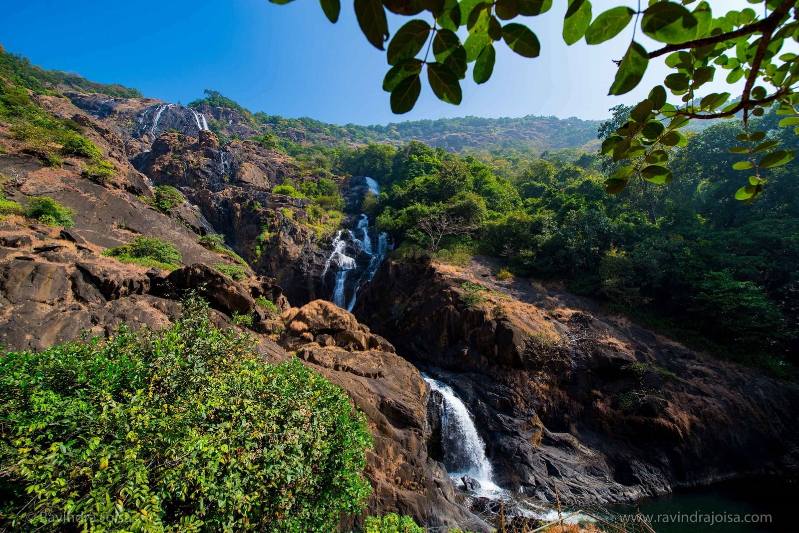 Dudhsagar waterfalls Ravindra Joisa Photography