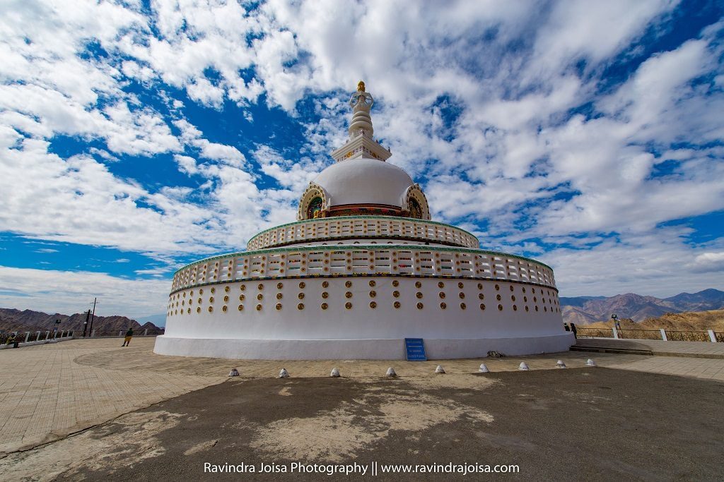 Leh Shanti Stupa to Lamayuru