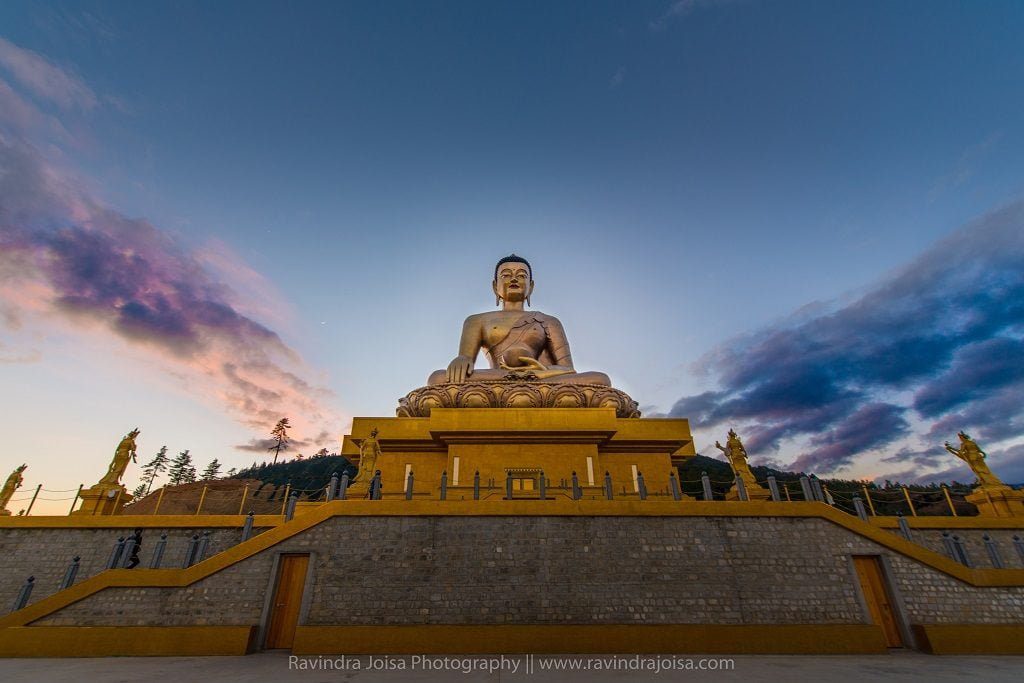 Largest statue of Buddha Dordenma