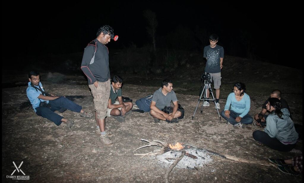 Handi Gundi Night trek - campfire